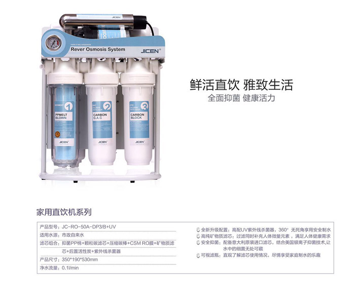 凈水器凈水流量越大≠越好，看凈水指標(biāo)選凈水器